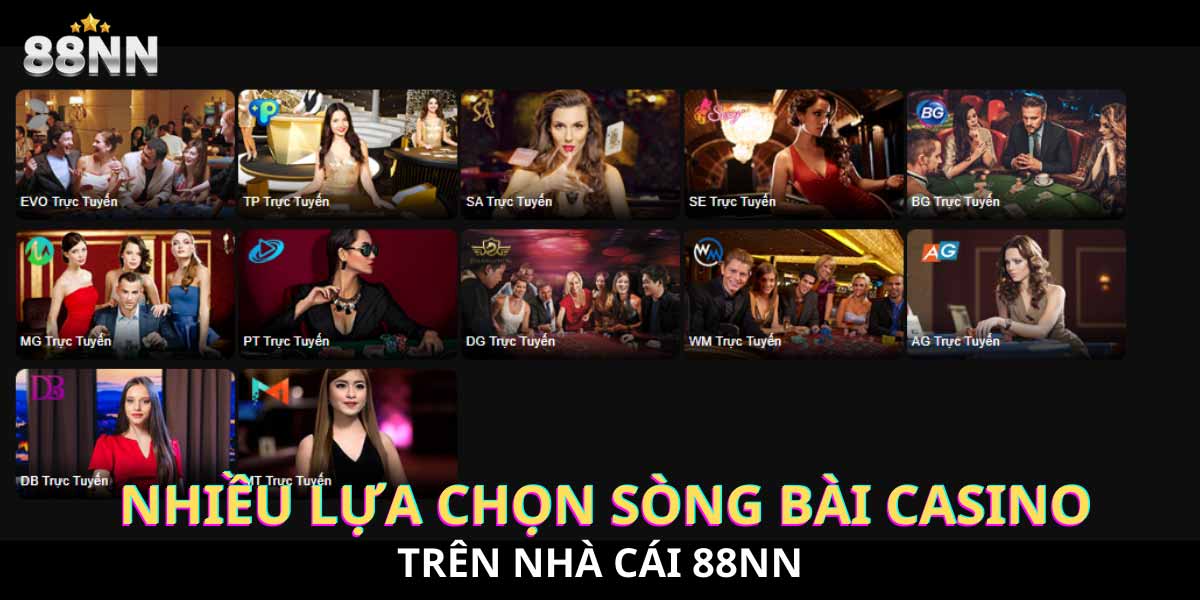 Bạn có thể chơi sòng bài online trong 5 giây nếu vào bất kì sảnh live casino trên