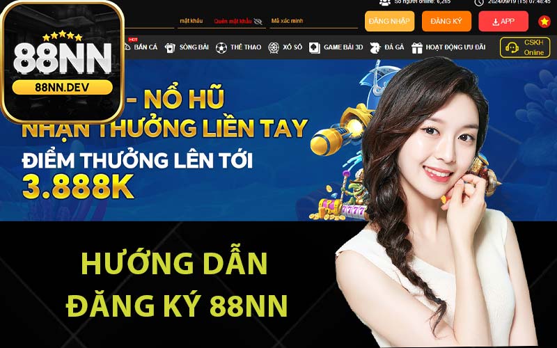 Hướng dẫn đăng ký 88Nn